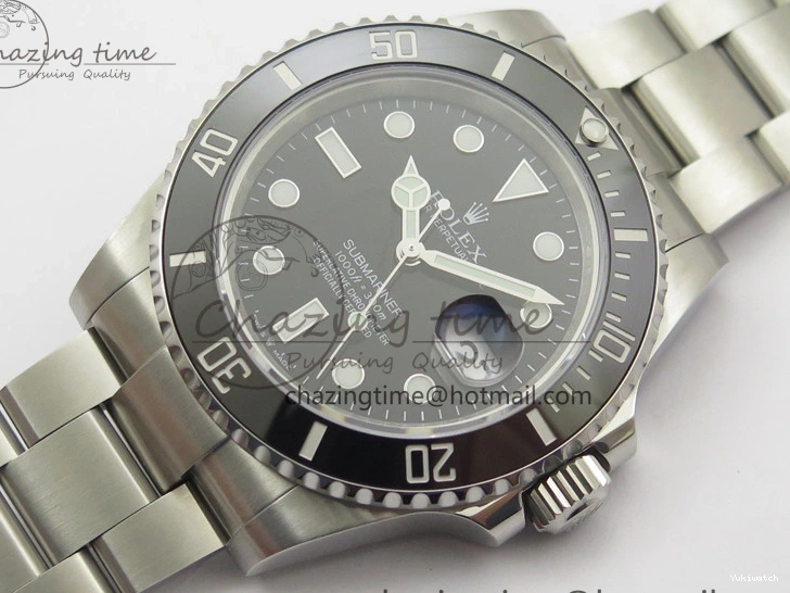 41mm Ceramic Steel Black 1:1 Edition Best A3235 904L LN VVSF 126610 Submariner 0228